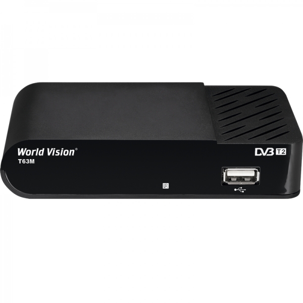 Приемник для цифрового телевидения DVB-T2 World Vision T63M