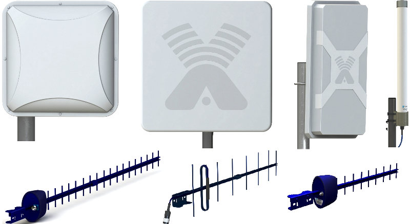 антенны для 3G 4G LTE мобильного интернета